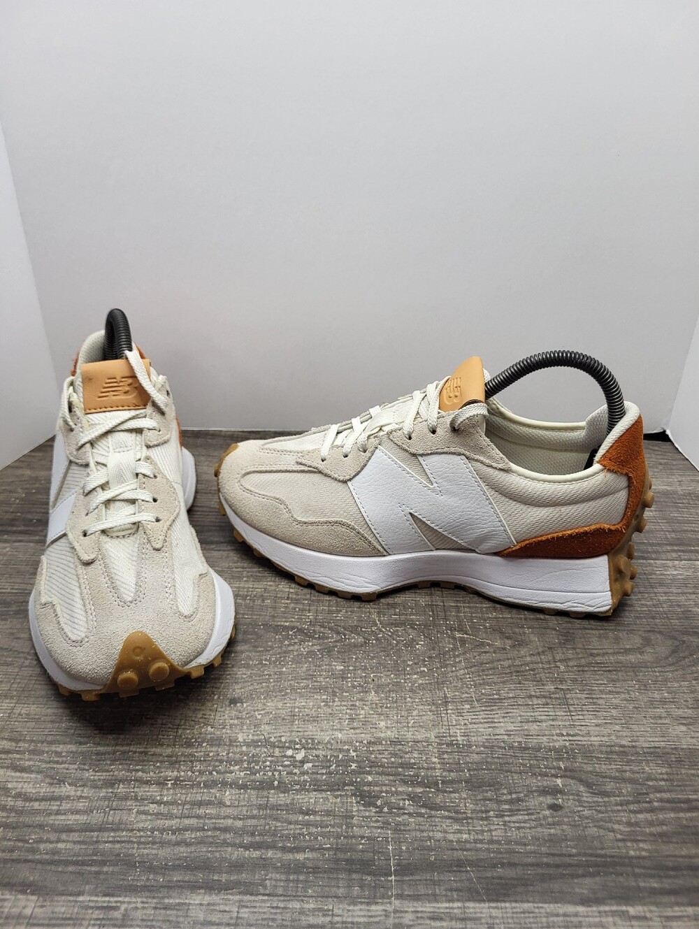 New Balance 327 Sea Salt Rust Athletic Lifestyle Shoes Women’s Size 8 B WS327RA